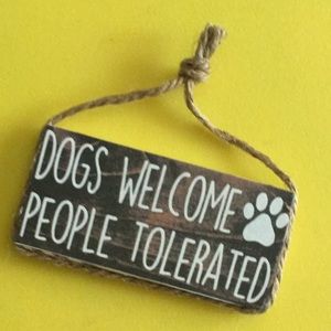 Mini Farmhouse Style Hanging Sign